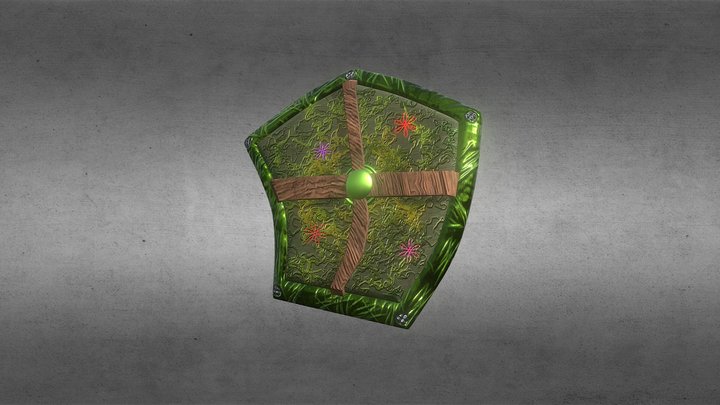Forest Shield 3D Model