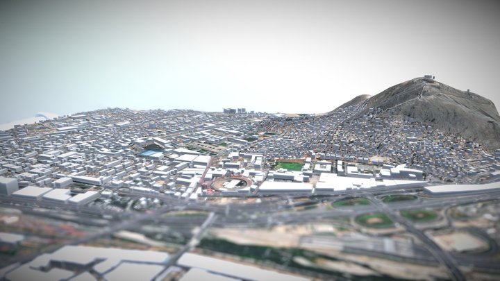 Rímac - Lima 3D Model