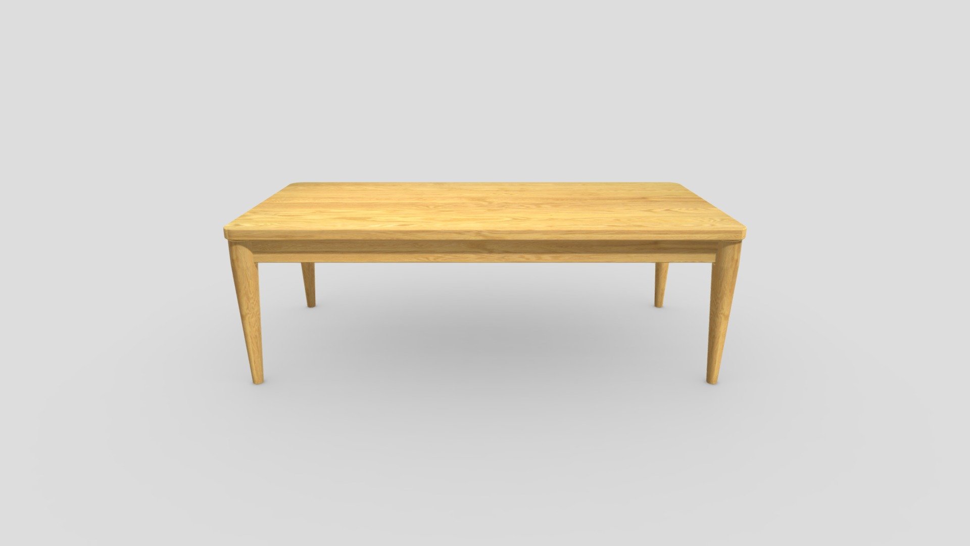 Leaves 120コーヒーテーブル C脚 OAK