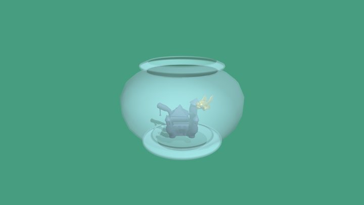 Sand Castle Export 3D Model