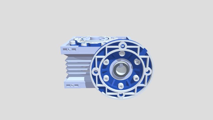 worm gear reducer 3D Model