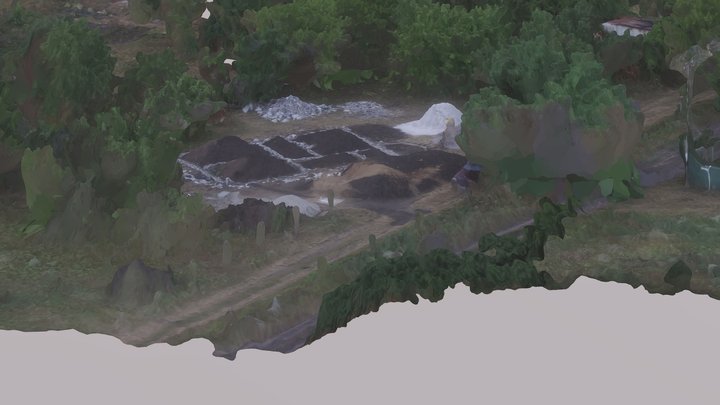 New building, construction process 3D Model