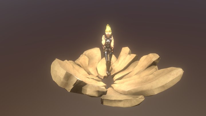 The rage of a Paladin 3D Model