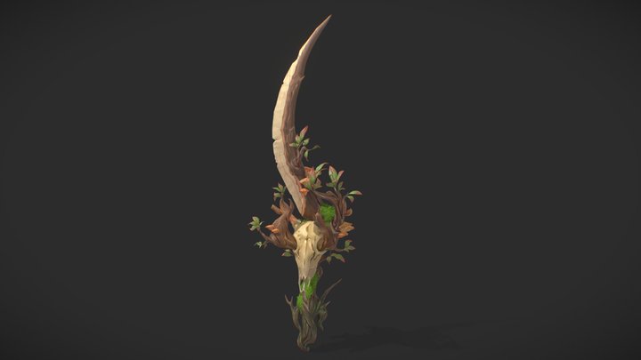 Forest dagger 3D Model