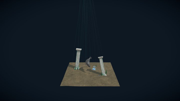 Folder assignment 1 - underwater scene 3D Model