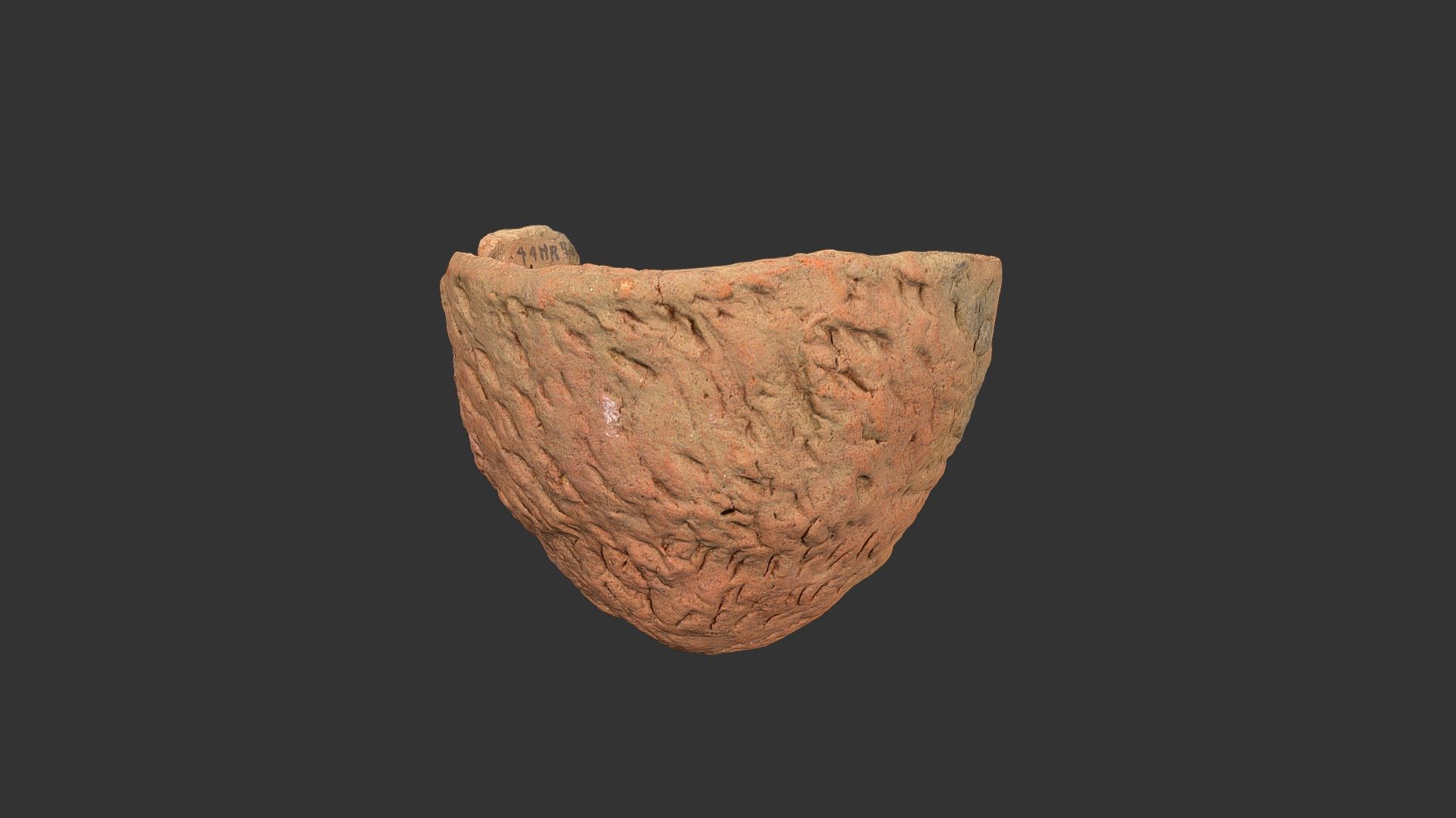 Dan River Cob-Impressed Cup (2356p53-1)