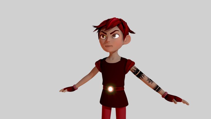 Boy Model - RedVer 3D Model