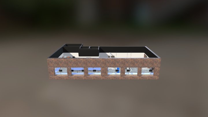 Trinware Production Facility 3D Model