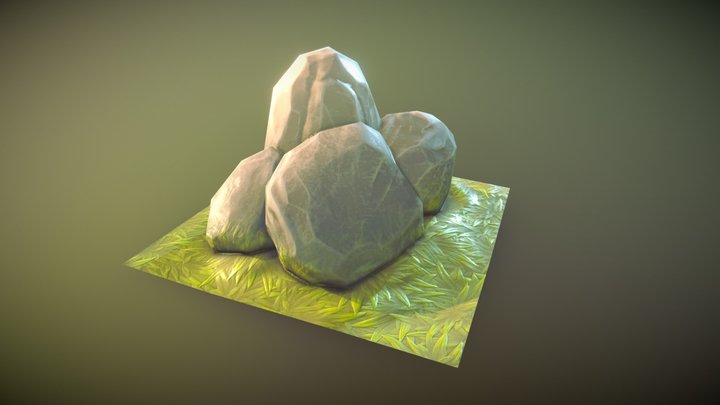 rocks test 3D Model