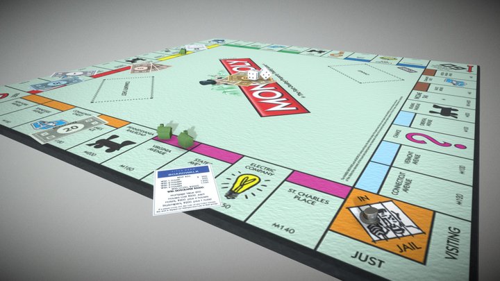 Monopoly 3D Model
