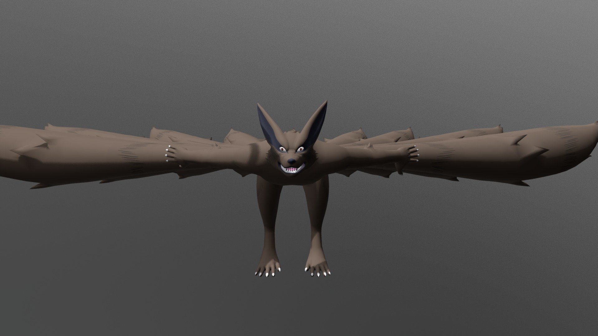 Yin Kurama 3D model by Hivigany And Narutorobert (Mivinshy) [de19372