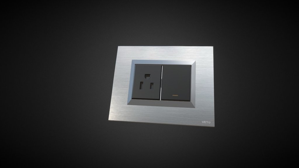 PLACA MIXTA TOMACORRIENTE INTERRUPTOR PLURA