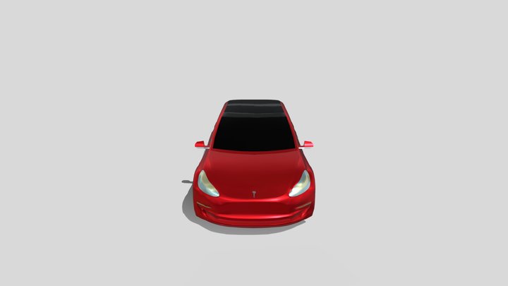 Tesla Model 3 3D Model