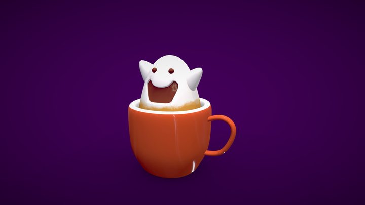 halloween cup 3D Model