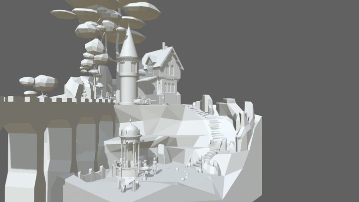 Grandma's House  Update chosen Diorama and House 3D Model