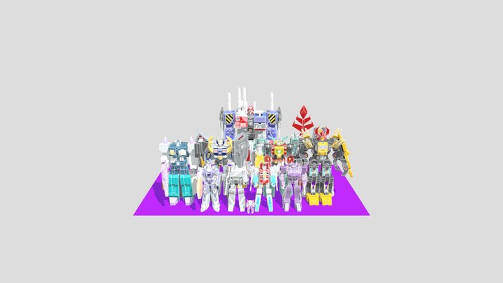 Decepticons Leaders pack – Modèle 3D gratuit STL