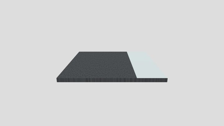 MAG Blacktop Dash White Half Meter x Half Meter – Kostenloses 3D-Modell STL