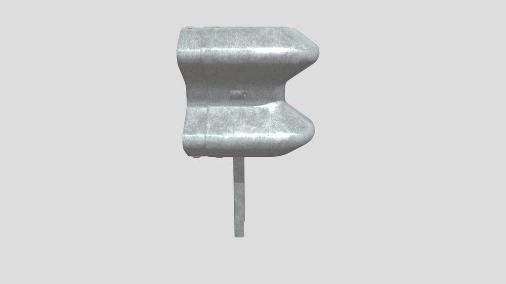 Traffic Barrier Guardrail Type End Right