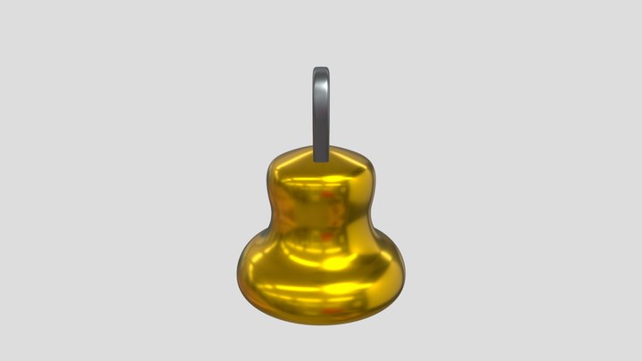Lethal Company brass bell 3D Model