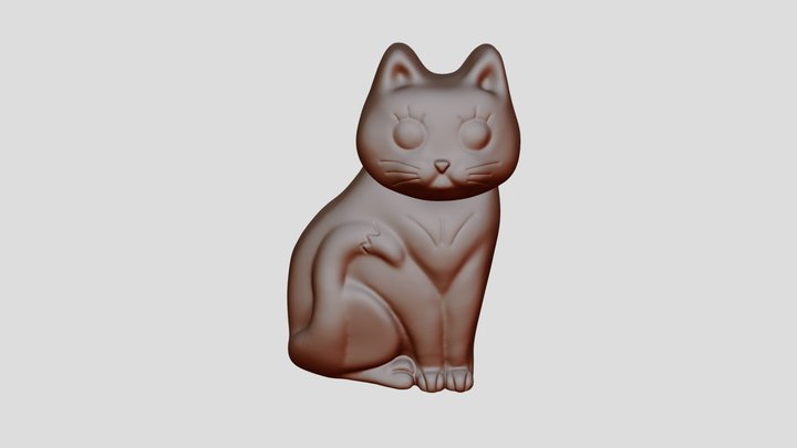 кіт 3D Model