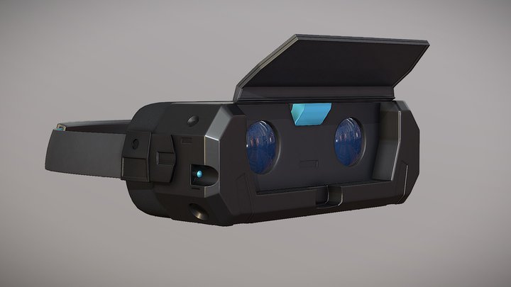 VR Headset (FREE Model) 3D Model