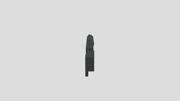 Low Poly M4 3D Model