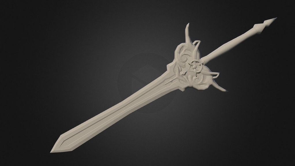 Sword - 3D model by moadib [de1cbb7] - Sketchfab