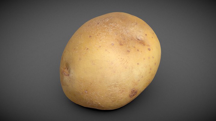 Potatoe 3D Model