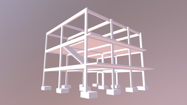 Márcio - 3D - Estrutura 3D Model