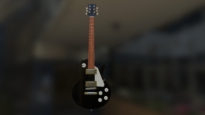 Guitar 3D Model
