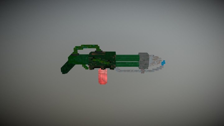 Flamethrower 3D Model