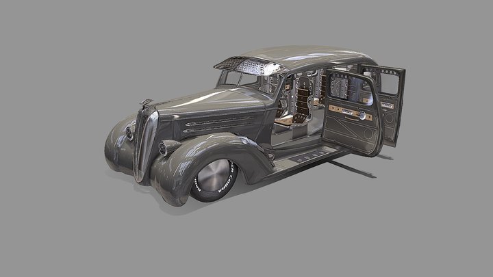 Hudson Terraplane v8 Hot Rod Project For FSA 3D Model