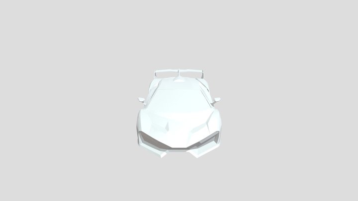 fantastic race car 43 3D Model
