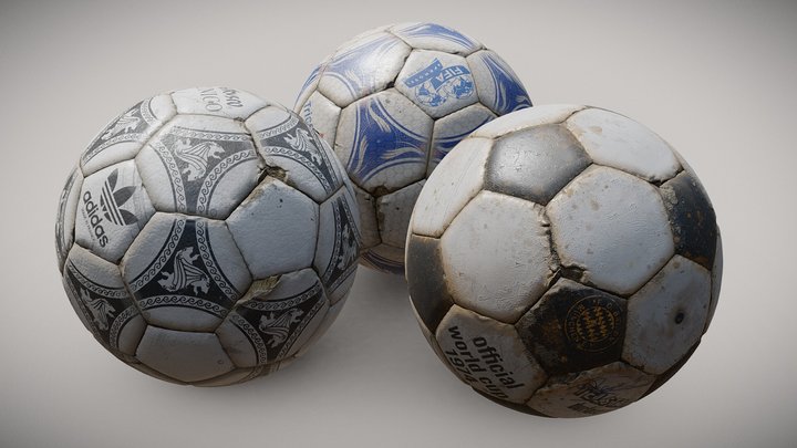 Football Balls Adidas – Free 3D Model STL