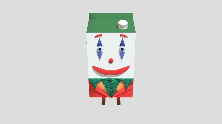 Joker Milk 3D Model
