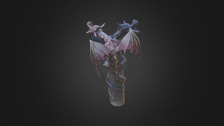 Double Dragons 3D Model