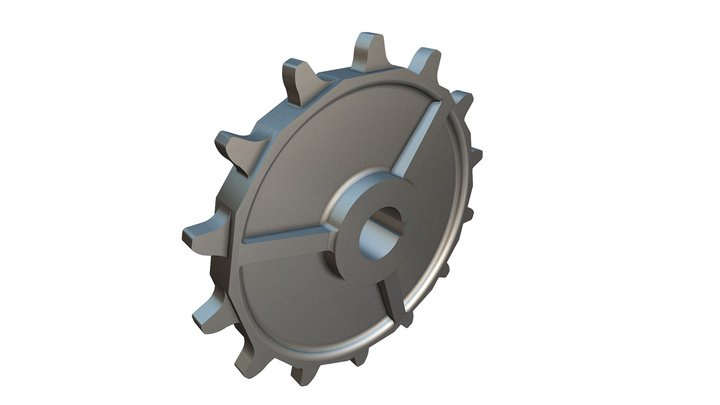 Sprocket 01 3D Model