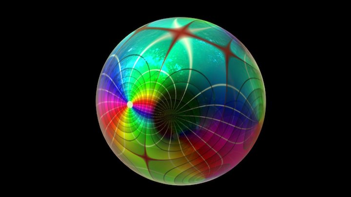 Complex Function on Rieman Sphere 3D Model