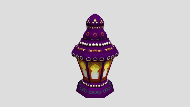 Ramadan Lantern 3D Model