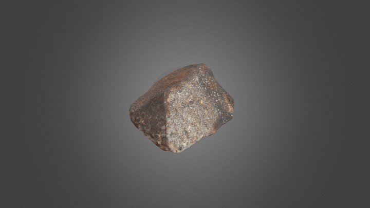 NWA ordinary chondrite (unclassified) 3D Model