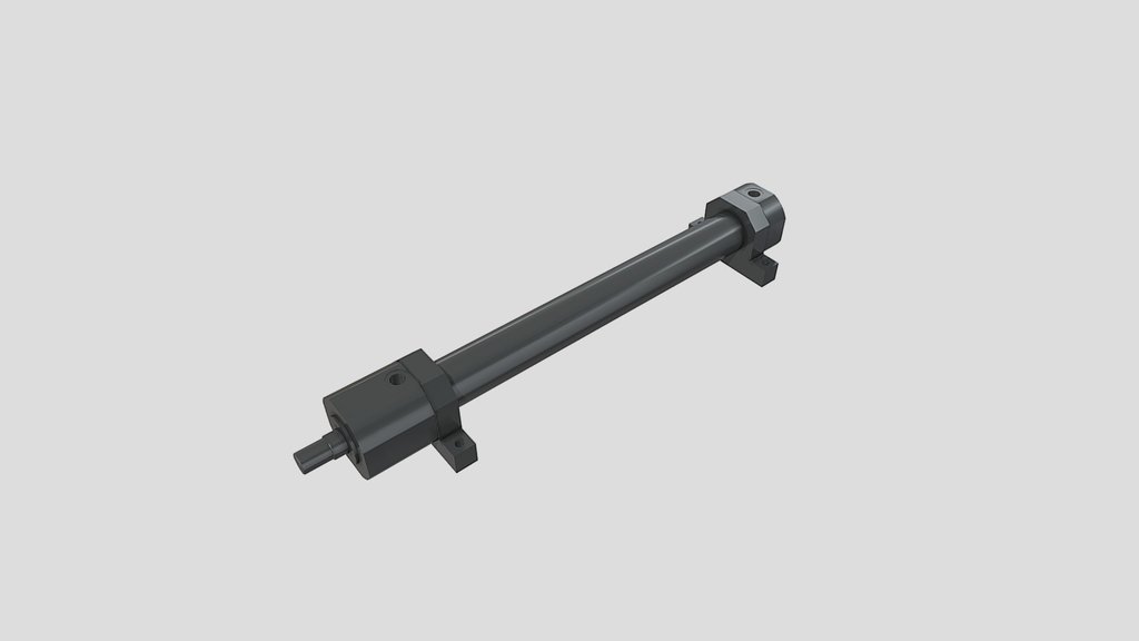 Hydraulic cylinder - mounting type E