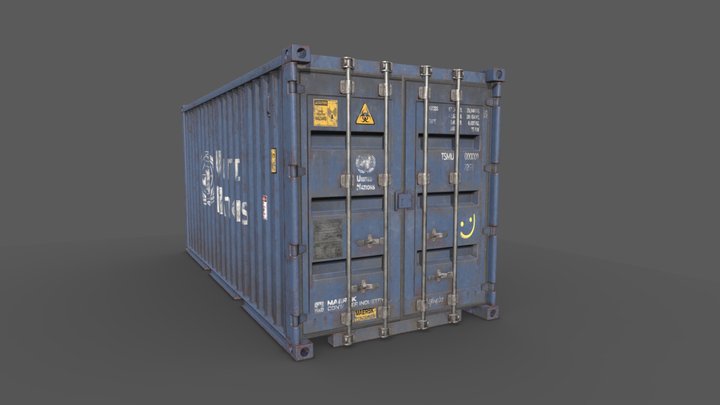 Container 3D Model