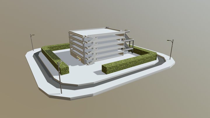 Carpark 3D Model