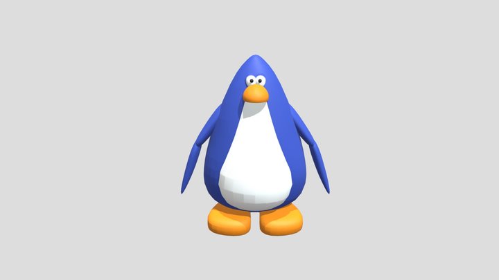 Club Penguin recreation 3D Model