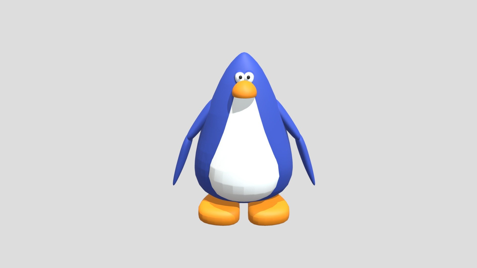 Penguin (Club Penguin) - Download Free 3D model by timeforrick  (@timeforrick) [646e334]