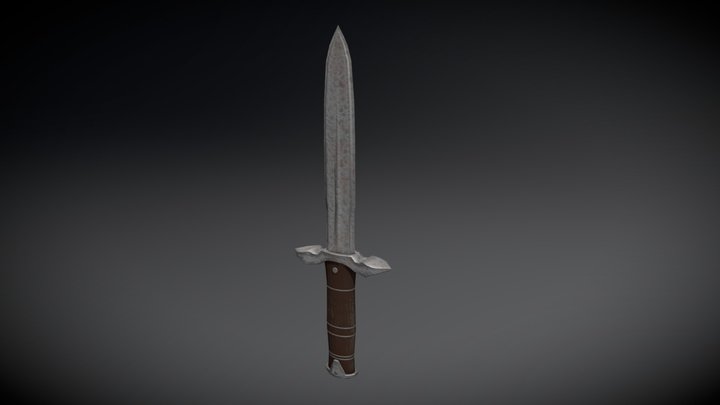 Skyrim Dagger 3D Model
