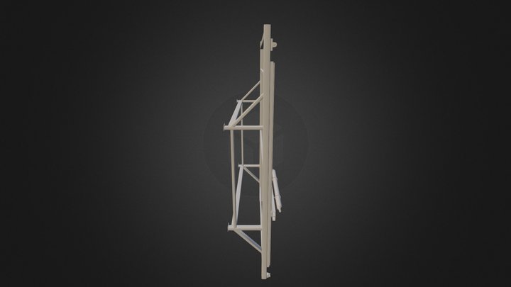 Laser Cut 3D Model