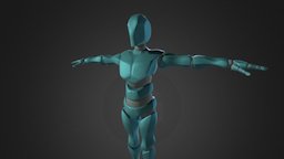 Character Y Bot 3D Model