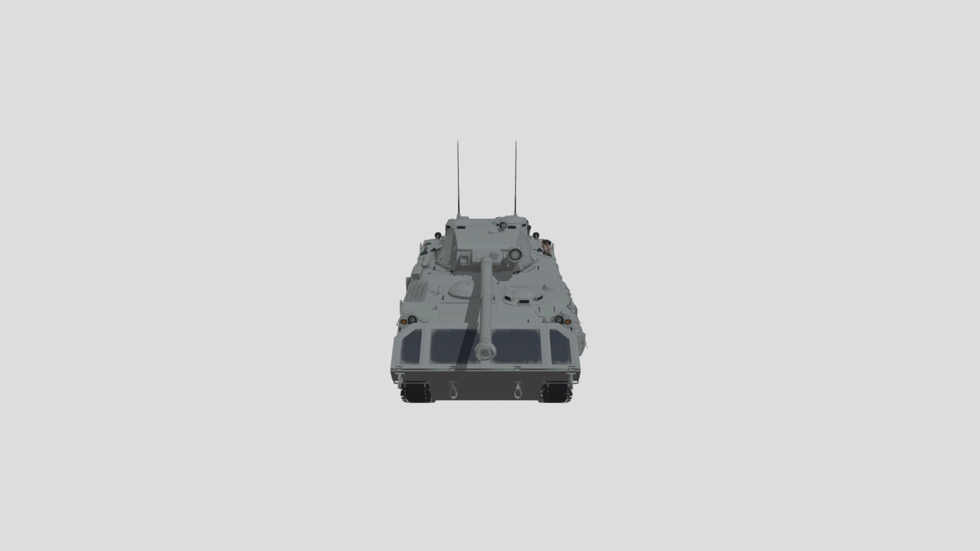 AMX-10P PAC 90 (Armored Warfare) - Download Free 3D model by ...