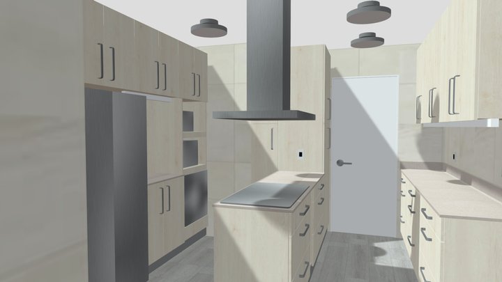 modelo la viña gltf 7 3D Model